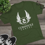 Cornhole Cartel Men's Tri-Blend Crew Tee