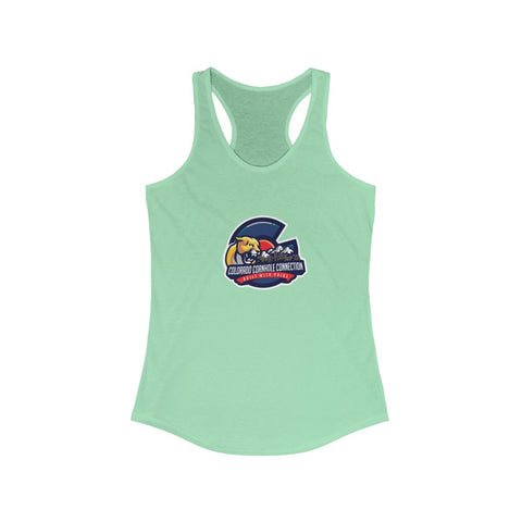 Colorado Cornhole Conneciton Ideal Racerback Tank