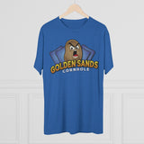 Golden Sands Men's Tri-Blend Crew Tee