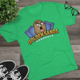 Golden Sands Men's Tri-Blend Crew Tee