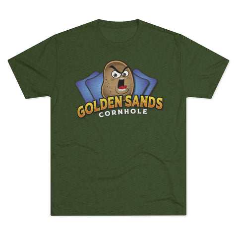 Golden Sands Men's Tri-Blend Crew Tee