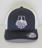 Nor-Cal Cornhole Association Flexfit (Black/White) - 110 Mesh-Back Cap - 110M