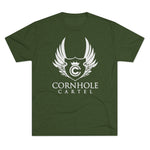 Cornhole Cartel Men's Tri-Blend Crew Tee