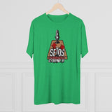 Seto Soto Collection: Men's Tri-Blend Crew Tee