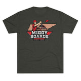 Miggy Boards Men's Tri-Blend Crew Tee