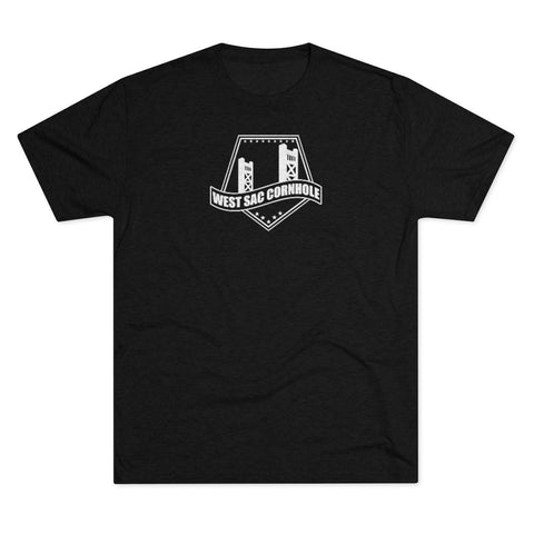 West Sac Cornhole Men's Tri-Blend Crew Tee
