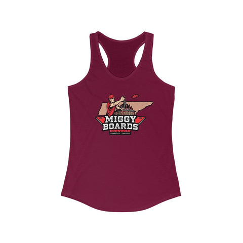 Miggy Boards Women's Ideal Racerback Tank