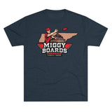Miggy Boards Men's Tri-Blend Crew Tee