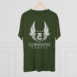 Cornhole Cartel Men's Tri-Blend Crew Tee