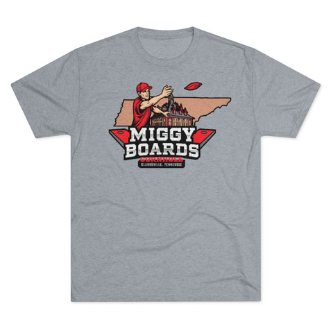 Miggy Boards Men's Tri-Blend Crew Tee