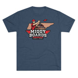Miggy Boards Men's Tri-Blend Crew Tee