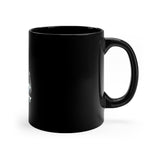 Port City 11oz Black Mug