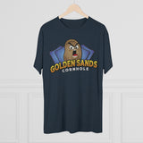 Golden Sands Men's Tri-Blend Crew Tee