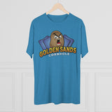 Golden Sands Men's Tri-Blend Crew Tee