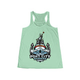 Port City Women's Flowy Racerback Tank