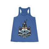 Port City Women's Flowy Racerback Tank