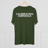 Calibration Cornhole Men's Tri-Blend Crew Tee