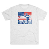 American Thrower Men's Tri-Blend Crew Tee