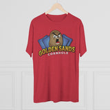 Golden Sands Men's Tri-Blend Crew Tee
