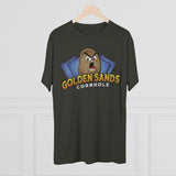 Golden Sands Men's Tri-Blend Crew Tee