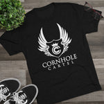 Cornhole Cartel Men's Tri-Blend Crew Tee