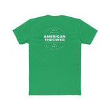 American Thrower Front/Back Logo Men's Cotton Crew Tee