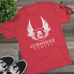 Cornhole Cartel Men's Tri-Blend Crew Tee