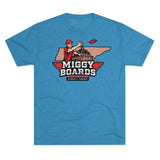 Miggy Boards Men's Tri-Blend Crew Tee