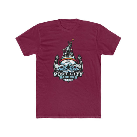 Port-City Men's Cotton Crew Tee
