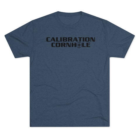 Calibration Cornhole Men's Tri-Blend Crew Tee
