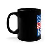 American Thrower 11oz Black Mug