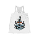 Port City Women's Flowy Racerback Tank