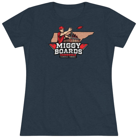Miggy Boards Women's Triblend Tee