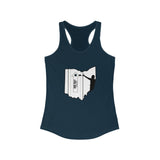 1 Way Cornhole Women's Ideal Racerback Tank