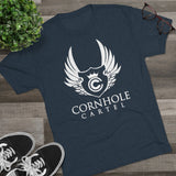 Cornhole Cartel Men's Tri-Blend Crew Tee