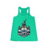 Port City Women's Flowy Racerback Tank