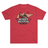 Miggy Boards Men's Tri-Blend Crew Tee