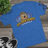 Golden Sands Men's Tri-Blend Crew Tee