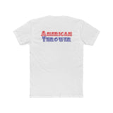 American Thrower  Front/Back Logo Men's Cotton Crew Tee