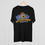 Golden Sands Men's Tri-Blend Crew Tee