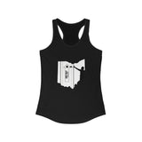 1 Way Cornhole Women's Ideal Racerback Tank