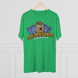 Golden Sands Men's Tri-Blend Crew Tee
