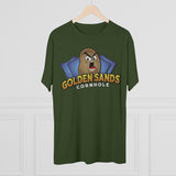 Golden Sands Men's Tri-Blend Crew Tee