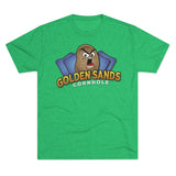 Golden Sands Men's Tri-Blend Crew Tee