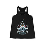 Port City Women's Flowy Racerback Tank