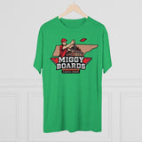 Miggy Boards Men's Tri-Blend Crew Tee