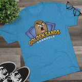 Golden Sands Men's Tri-Blend Crew Tee